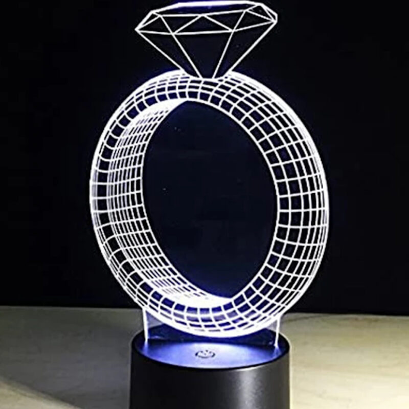 Anillo diamante 800x800 - Lámpara calavera