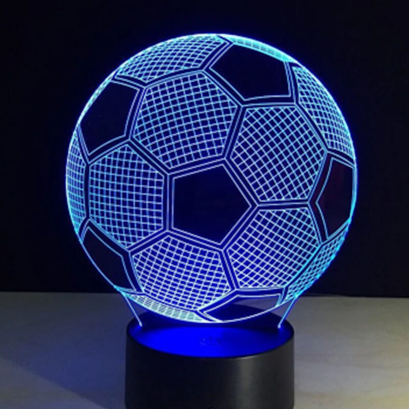 Balon 800x800 - Lámpara Escudos de fútbol