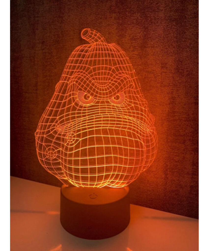 Calabaza 851x1024 - Lámpara calabaza