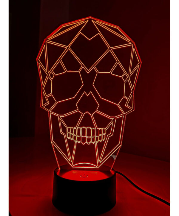 Lámpara calavera