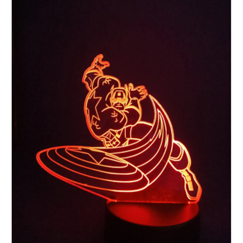Capitan America 800x800 - Lámpara Baby yoda