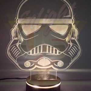 Lámpara stormtrooper