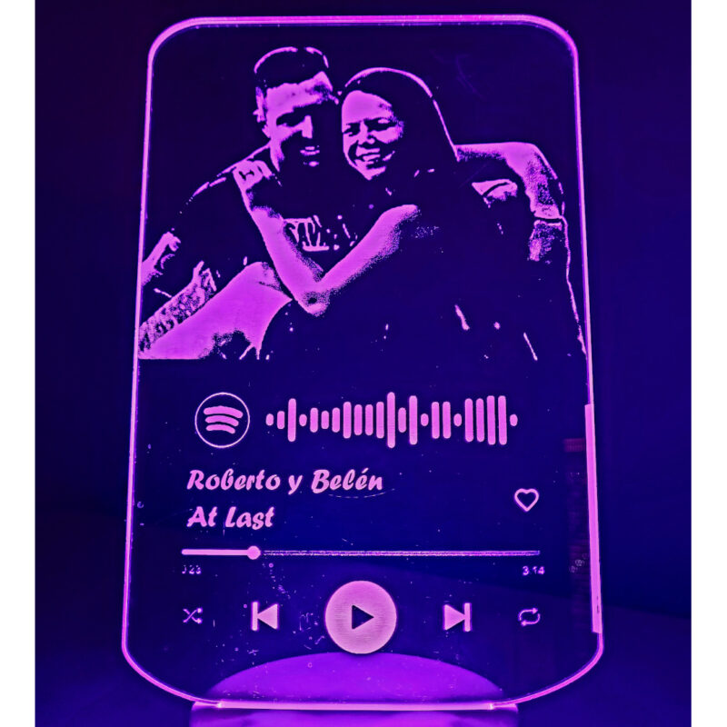 pareja rosa 800x800 - Lámpara Spotify