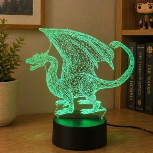 Lámpara LED personalizada dragón decorativa