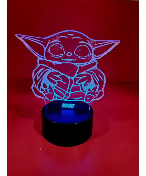 Lámpara Baby yoda