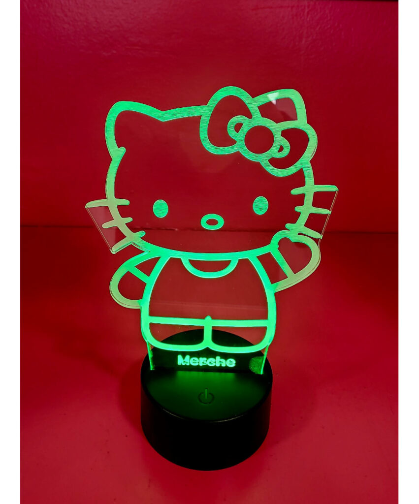 Hello Kitty 851x1024 - Lámpara Hello Kitty