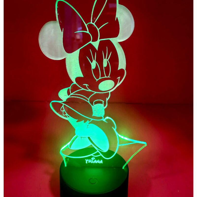 Minnie mouse 800x800 - Lámpara Campanilla