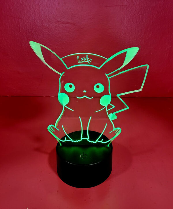 Lámpara Pikachu