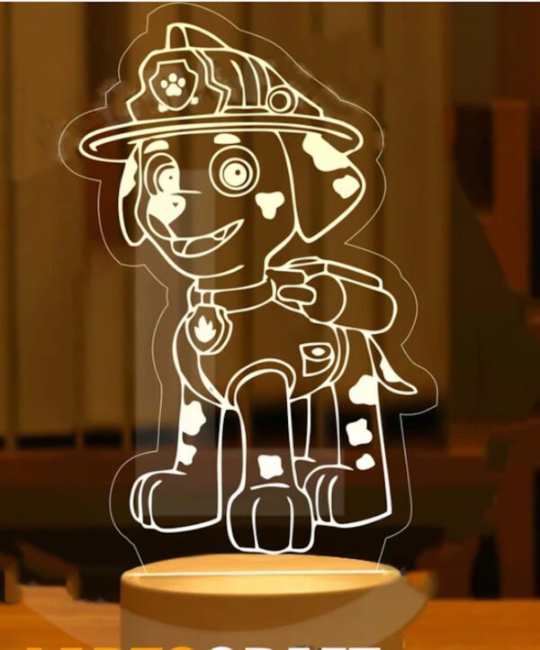 Lámpara Patrulla Canina  Marshall