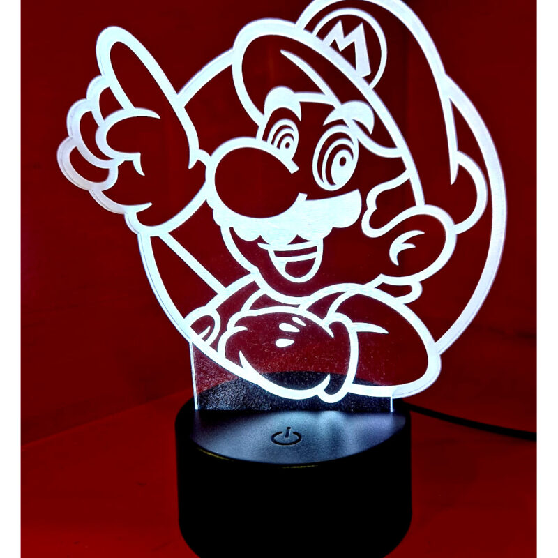 Mario Bros 800x800 - Lámpara Capitán América