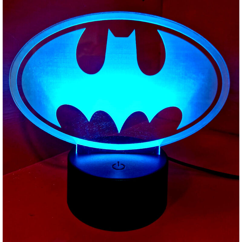 logo Batman 800x800 - Lámpara Batman Logo