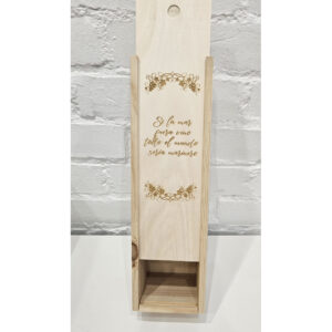 Caja de Vino de madera