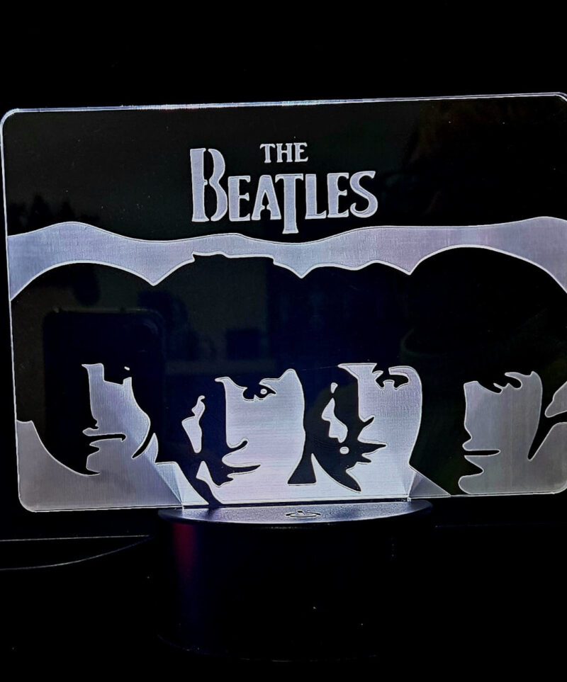 Beatles blanco 800x963 - Lámpara Beatles