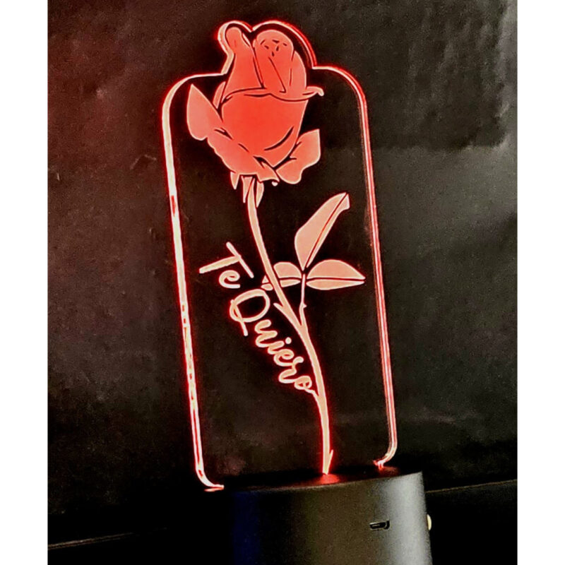LAMPARA ROSA 800x800 - Lámpara Rosa Te Quiero