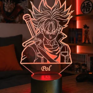 lampara personalizada personaje de anime