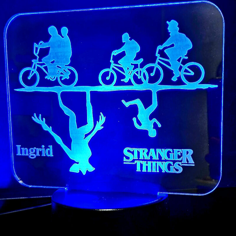 stranger things 800x800 - Lámpara Stranger Things