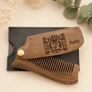 peine de madera personalizado