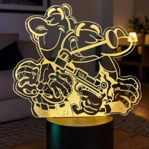 Lampara personalizada mortadelo y filemon