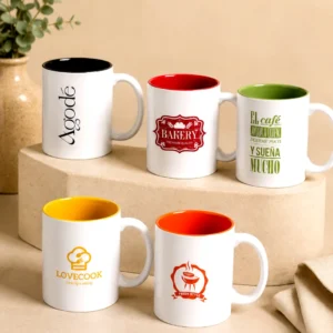 Taza de cerámica personalizada para regalos y empresas