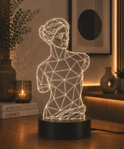 lampara decorativa venus de milo